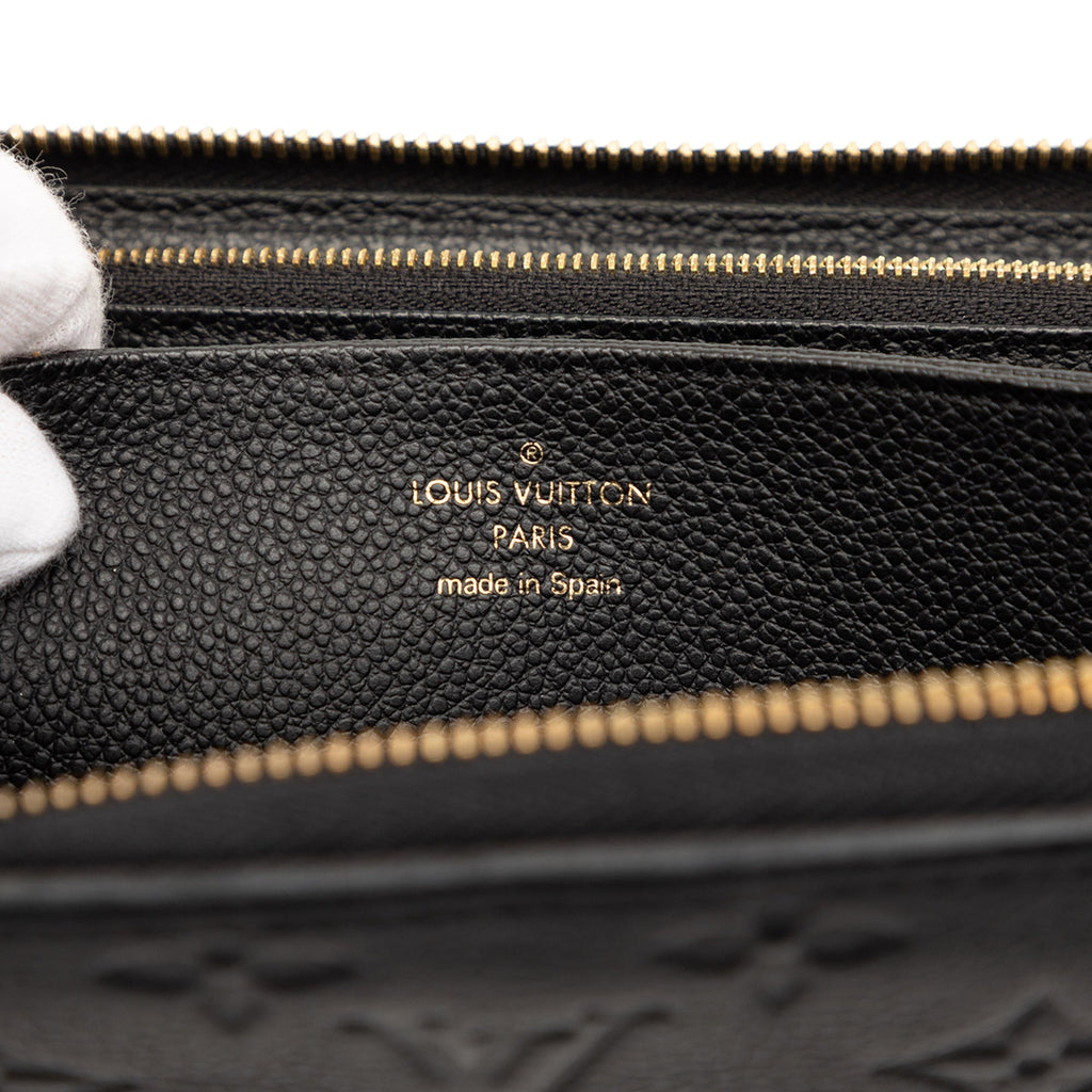 Zippy Wallet Monogram Empreinte Leather