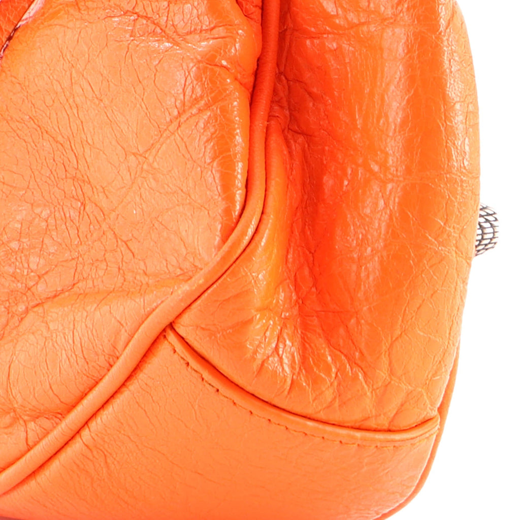 Le Cagole Giant Studs Shoulder Bag Leather XS