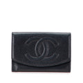 Timeless CC Flap Wallet Caviar Small
