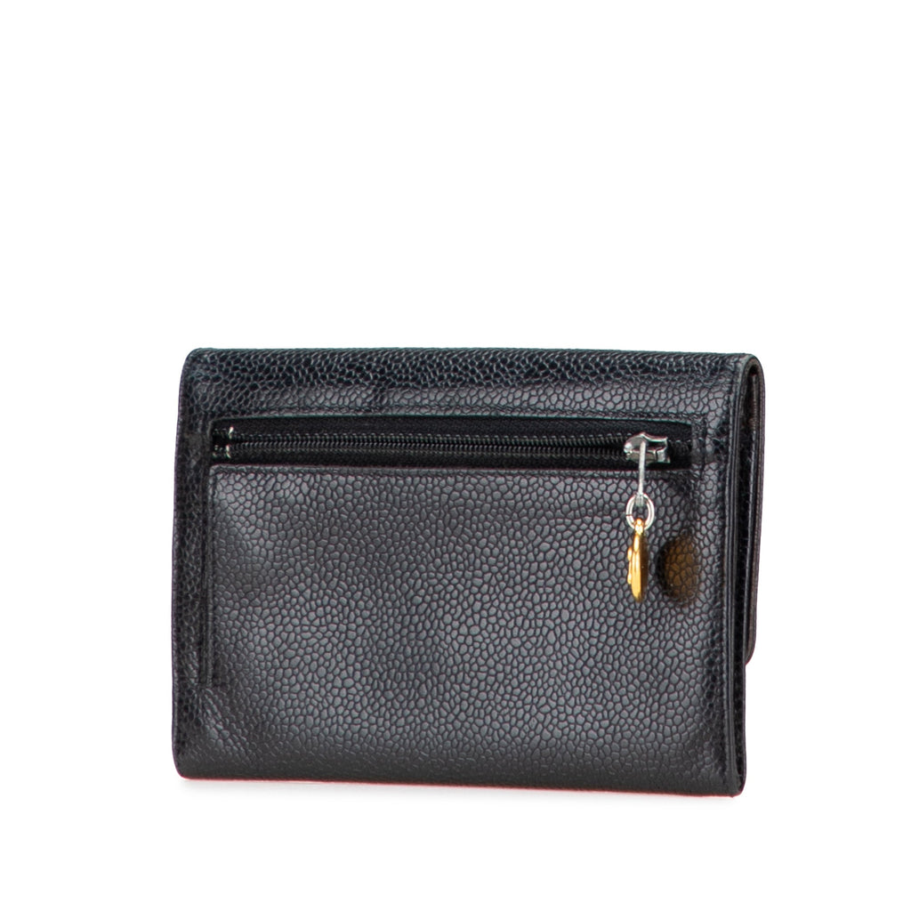 Timeless CC Flap Wallet Caviar Small