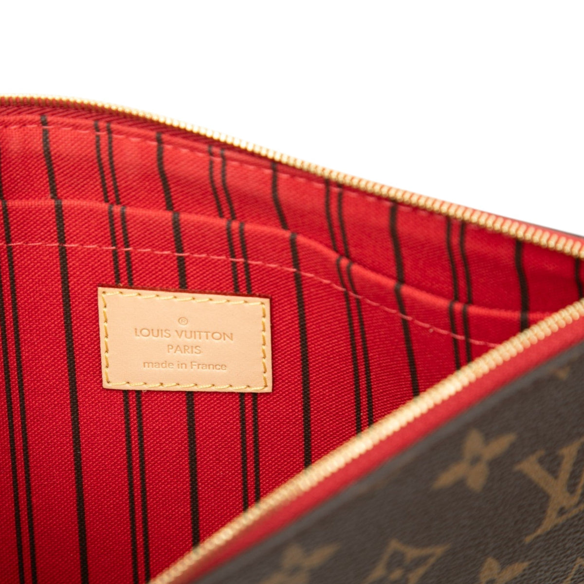 Neverfull Pochette Monogram Canvas Large
