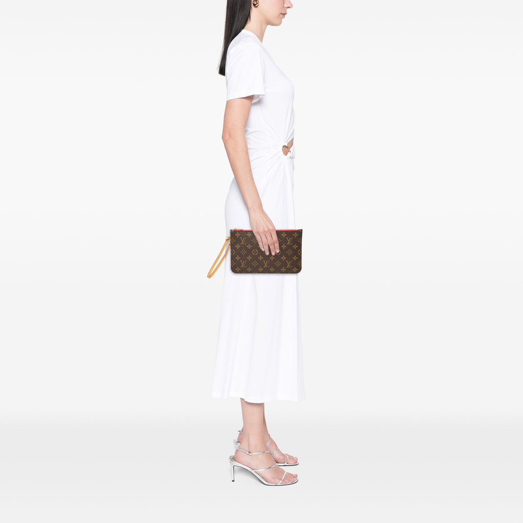 Neverfull Pochette Monogram Canvas Large