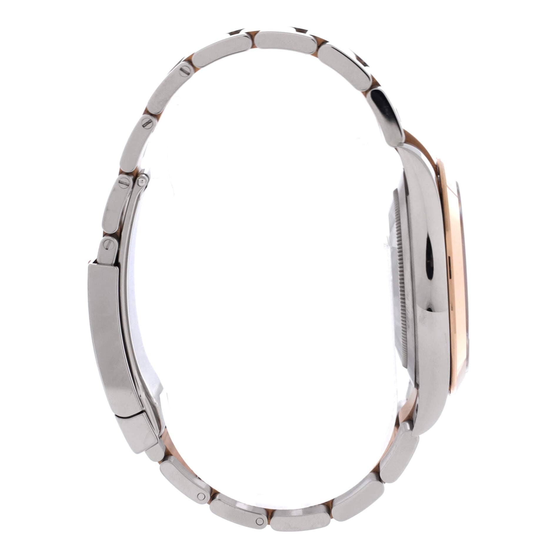 Oyster Perpetual Datejust Automatic Watch Stainless Steel and Rose Gold 41