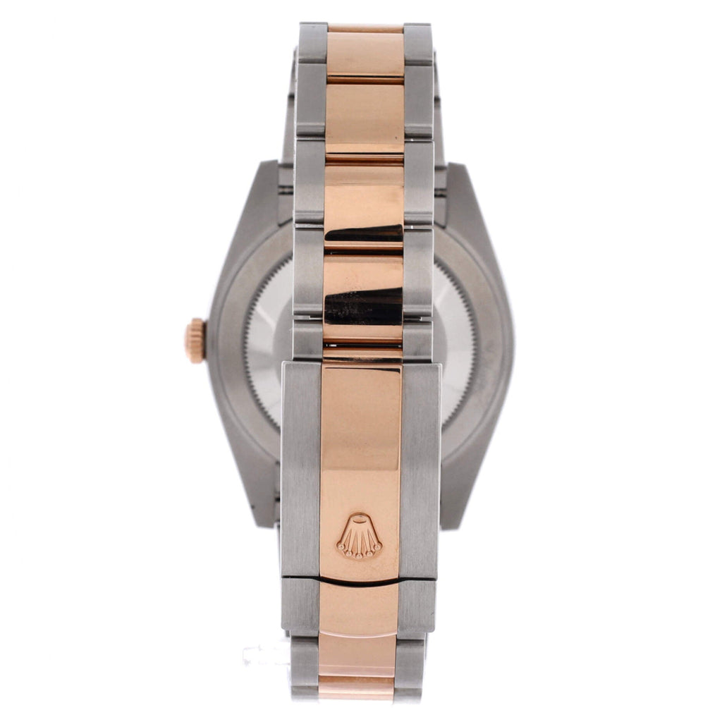 Oyster Perpetual Datejust Automatic Watch Stainless Steel and Rose Gold 41
