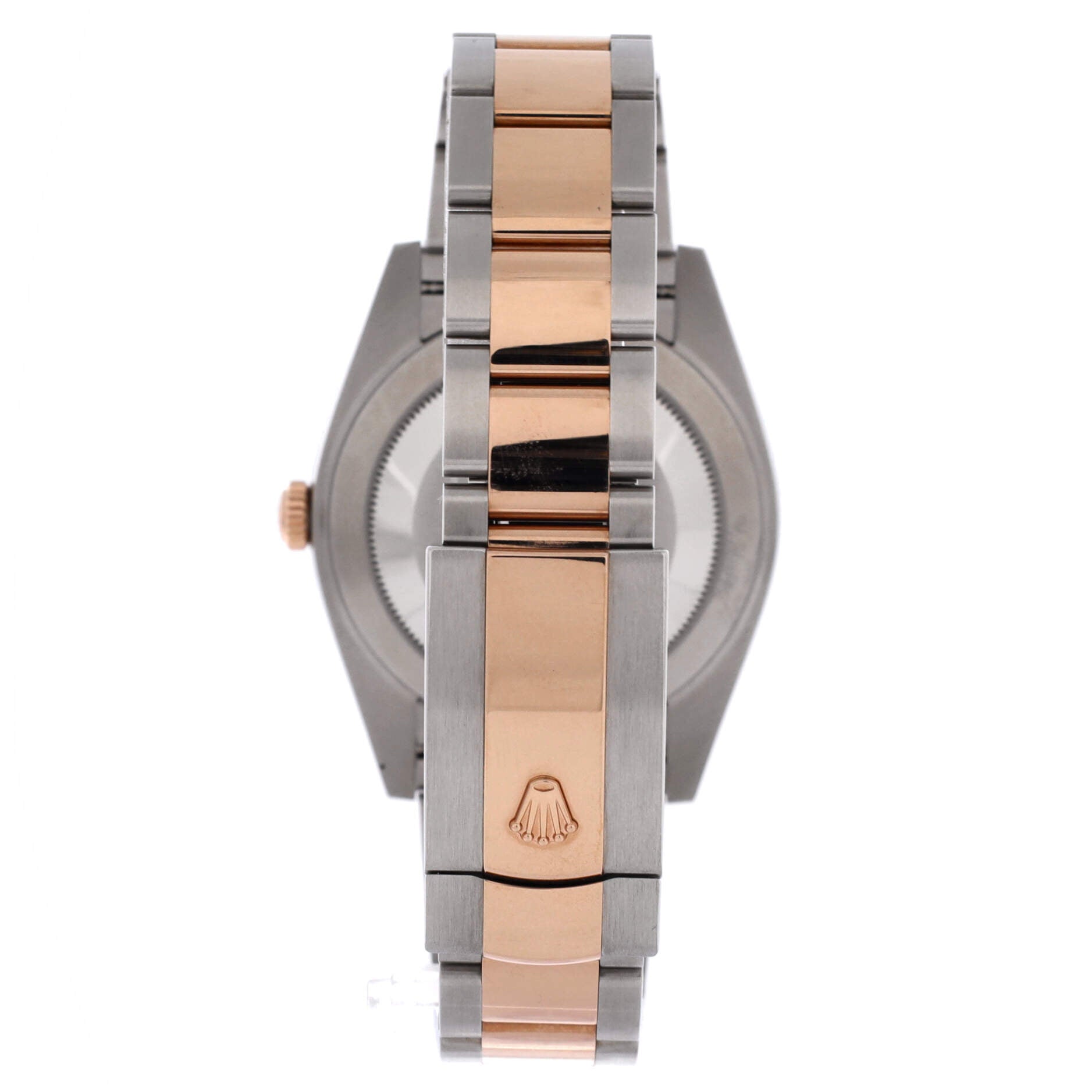 Oyster Perpetual Datejust Automatic Watch Stainless Steel and Rose Gold 41