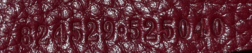 B Crossbody Bag Leather Small