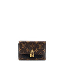 Flower Wallet Monogram Canvas Compact