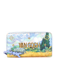 Zippy Wallet Limited Edition Jeff Koons Van Gogh Print Canvas