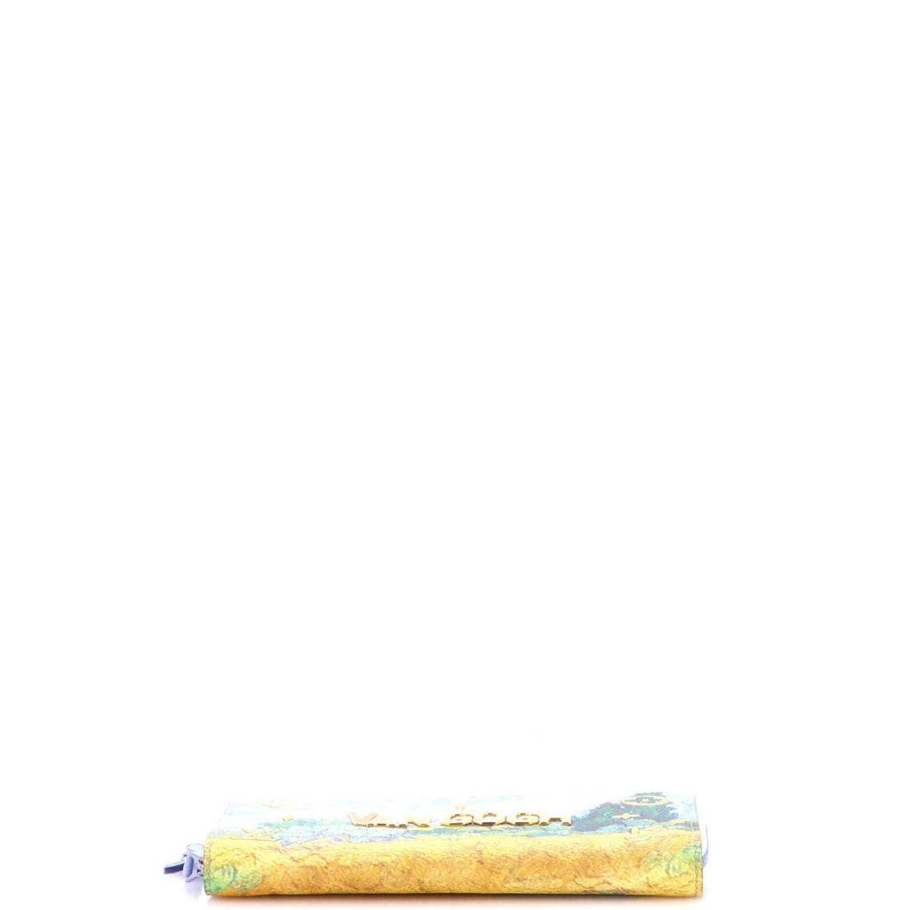 Zippy Wallet Limited Edition Jeff Koons Van Gogh Print Canvas