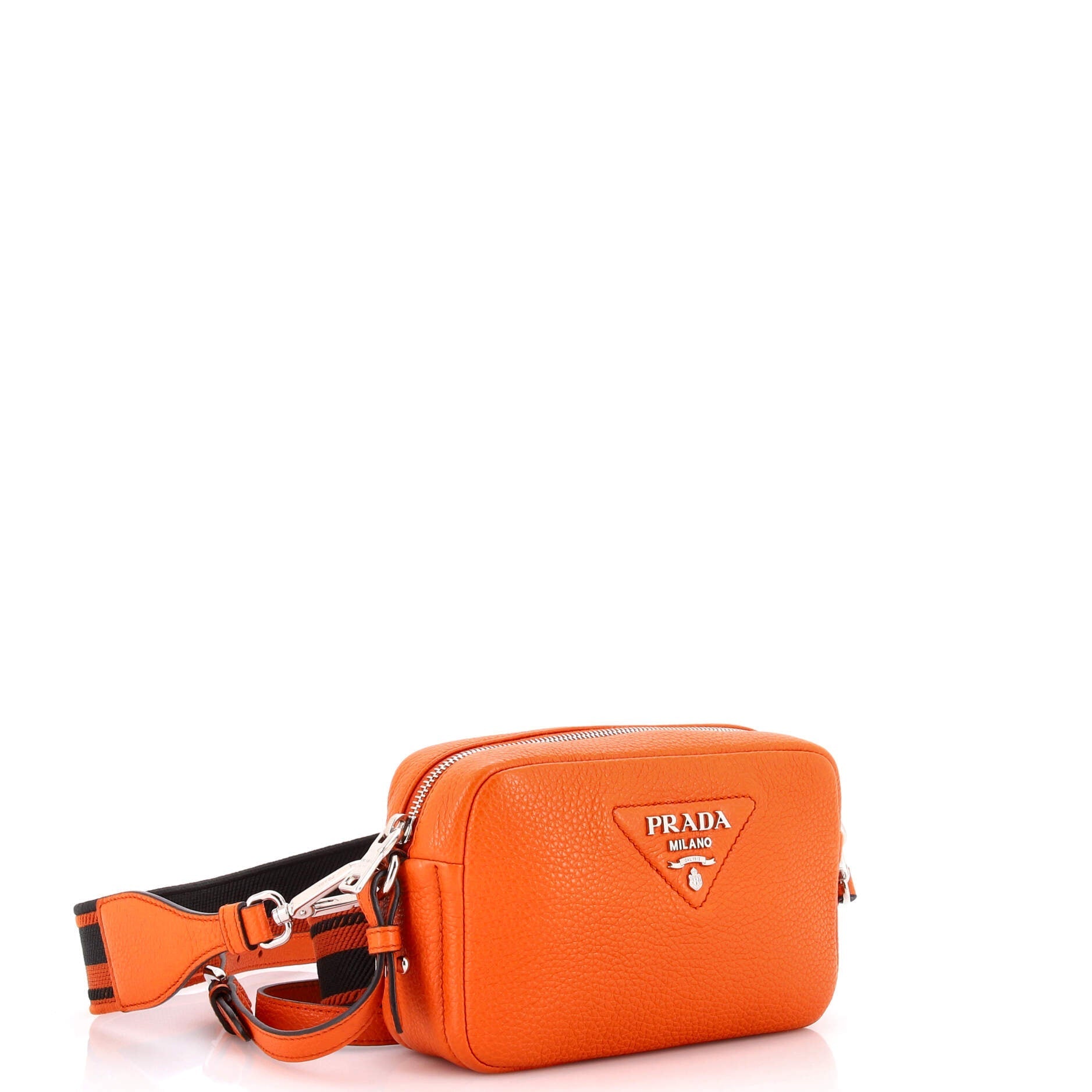 Flou Camera Crossbody Bag Vitello Daino Small