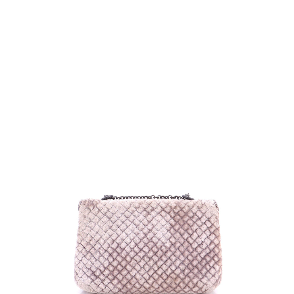 Olimpia Crossbody Bag Intrecciato Velvet Baby