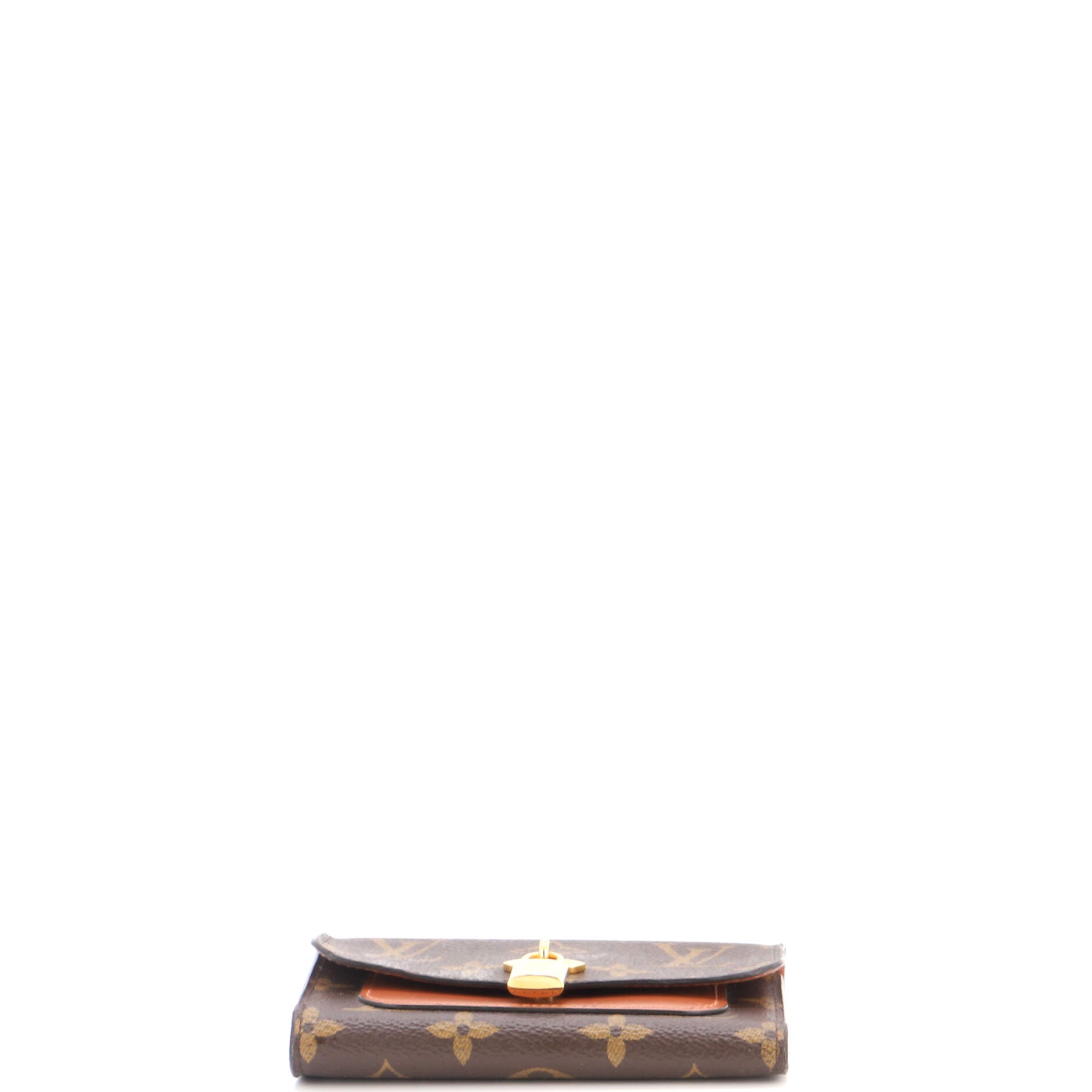 Flower Wallet Monogram Canvas Compact