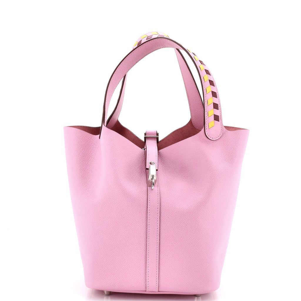 Picotin Lock Bag Tressage Epsom MM