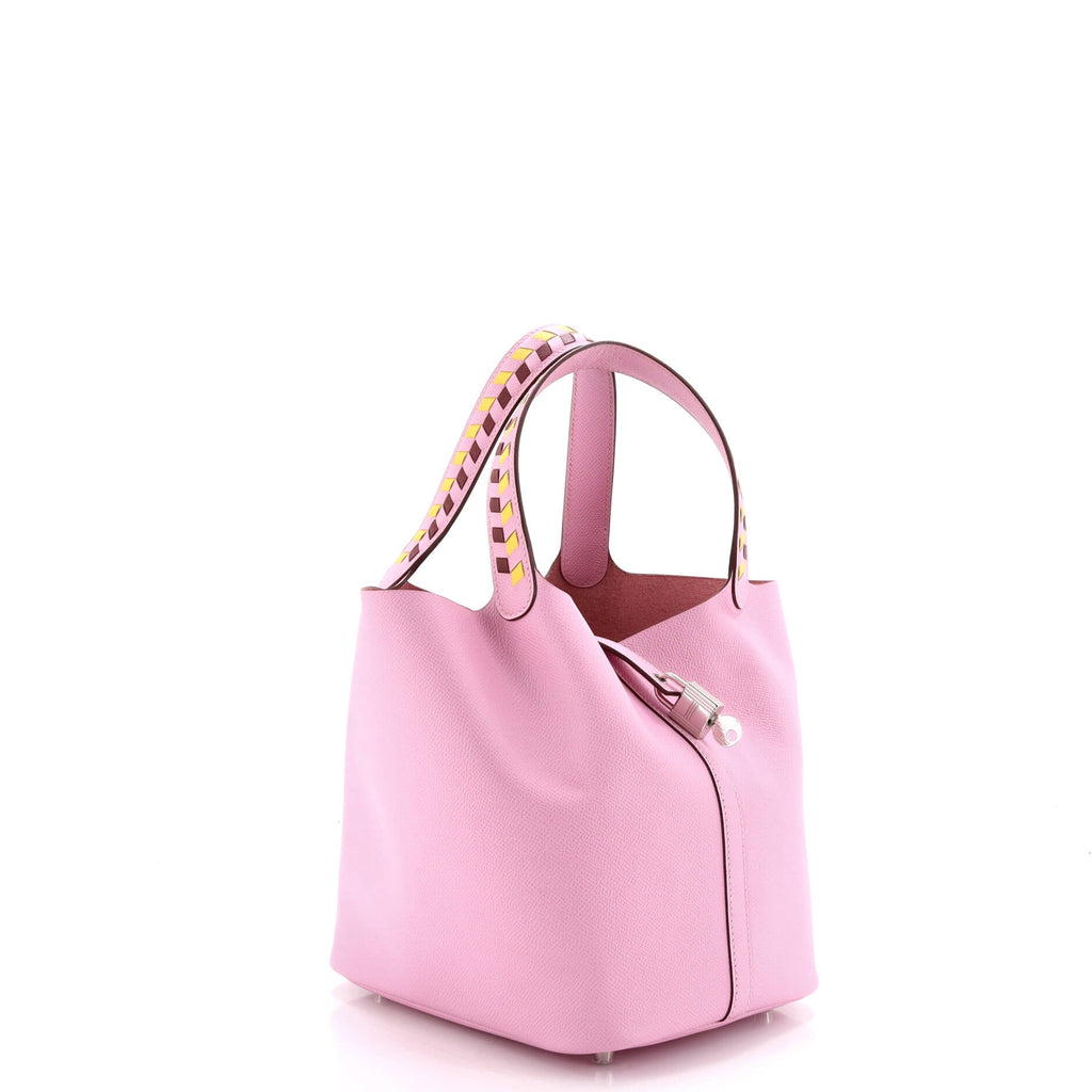 Picotin Lock Bag Tressage Epsom MM
