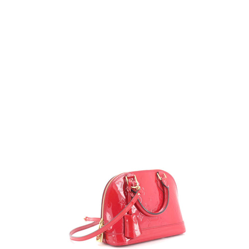 Alma Handbag Monogram Vernis BB