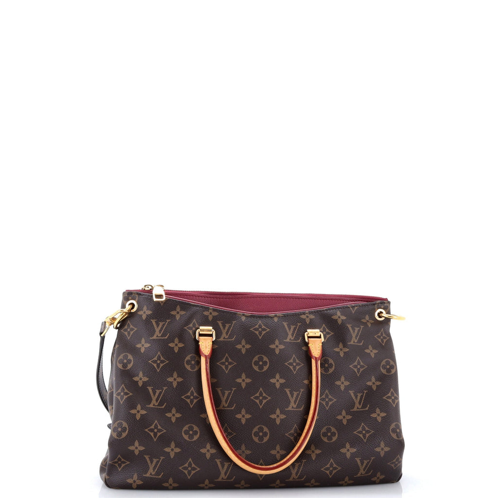 Pallas Tote Monogram Canvas with Leather