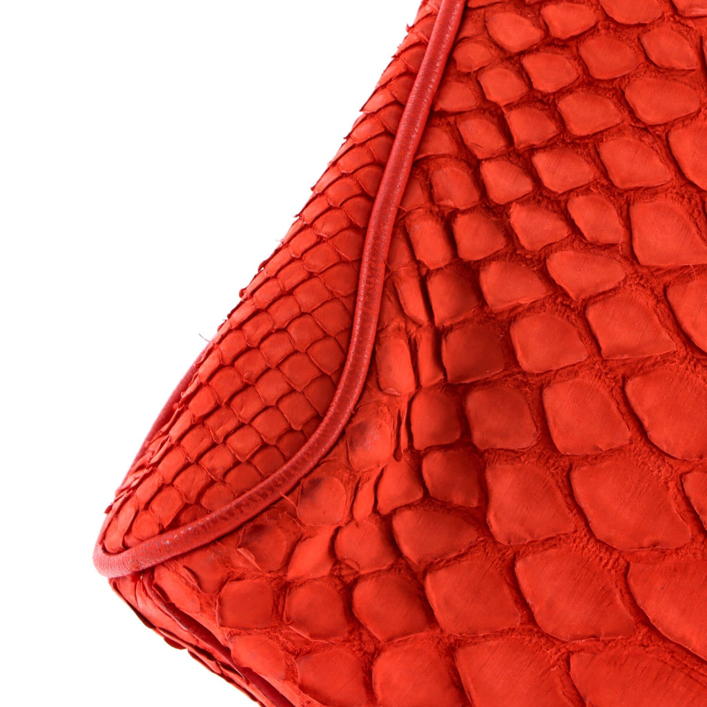 Y Zip Clutch Python