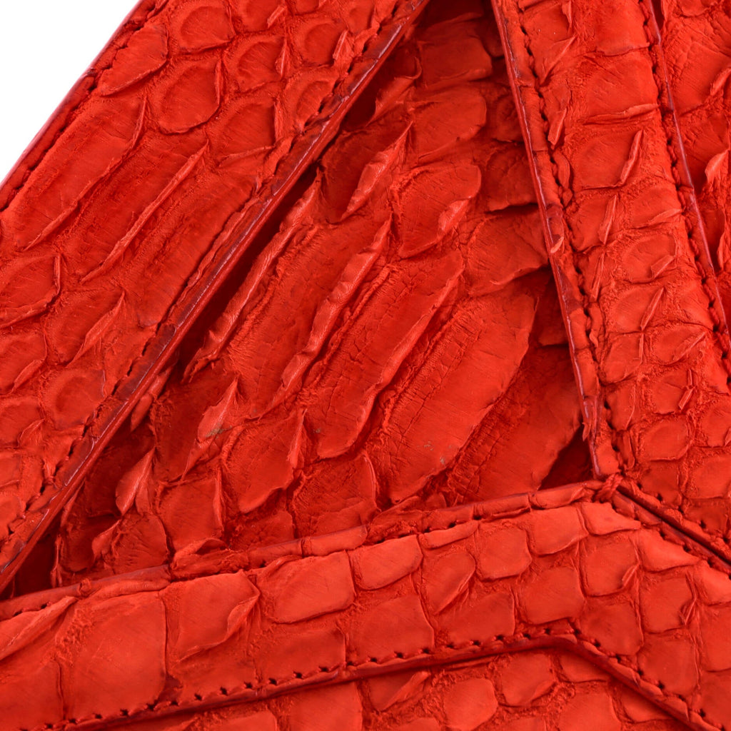 Y Zip Clutch Python
