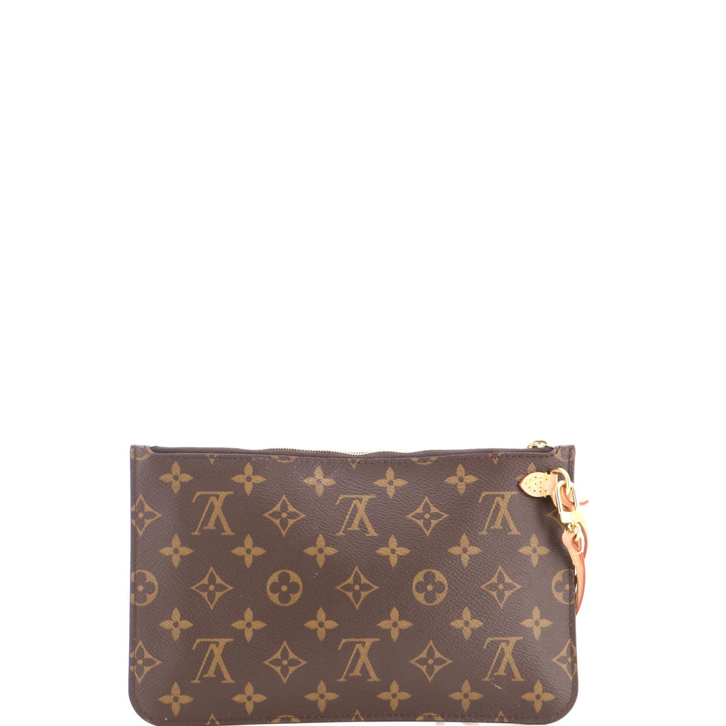 Neverfull Pochette Monogram Canvas Large