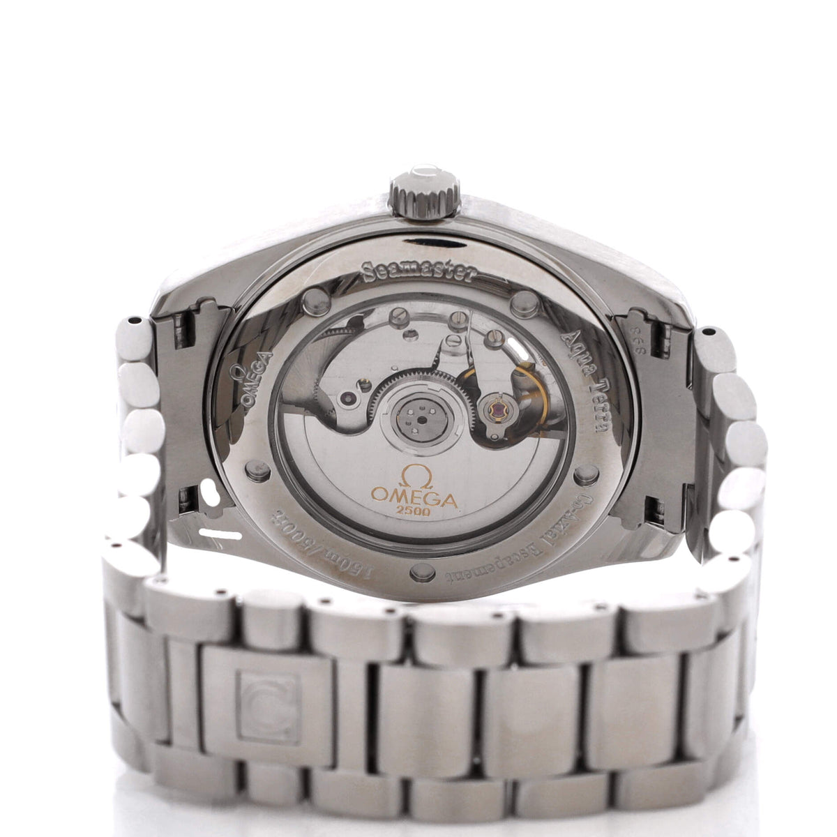Seamaster Aqua Terra 150M Co-Axial Chronometer Automatic Watch Stainless Steel 39