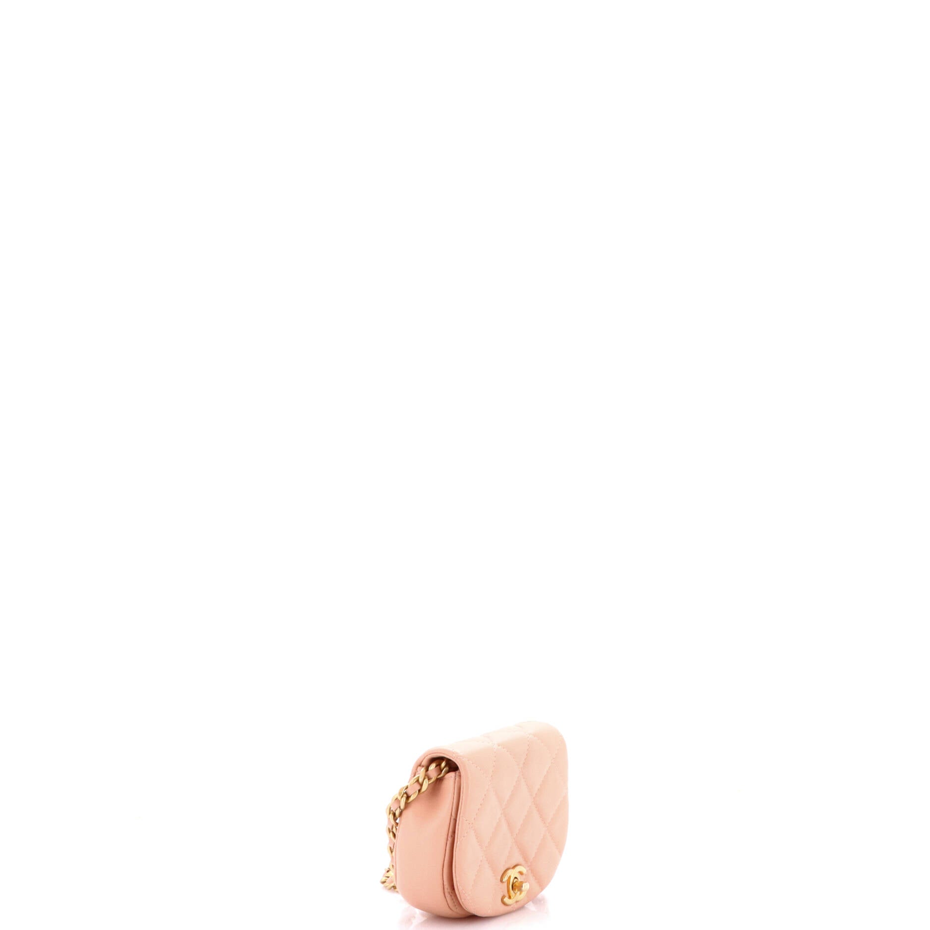 Coco Mail Clutch with Chain Quilted Calfskin Mini