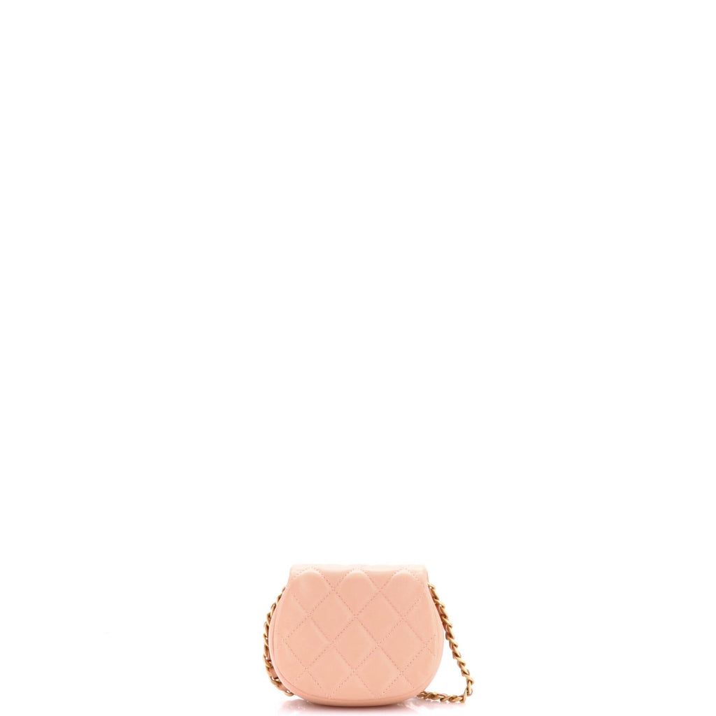 Coco Mail Clutch with Chain Quilted Calfskin Mini