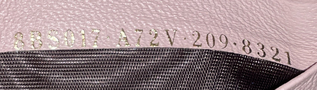 Baguette NM Bag Zucca Embossed Leather Mini