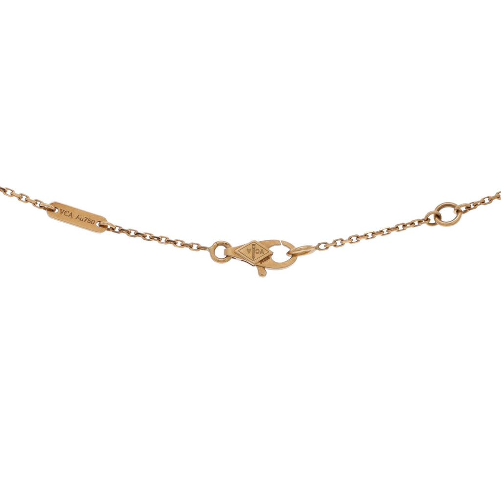 Frivole Pendant Necklace 18K Yellow Gold and Diamond Mini