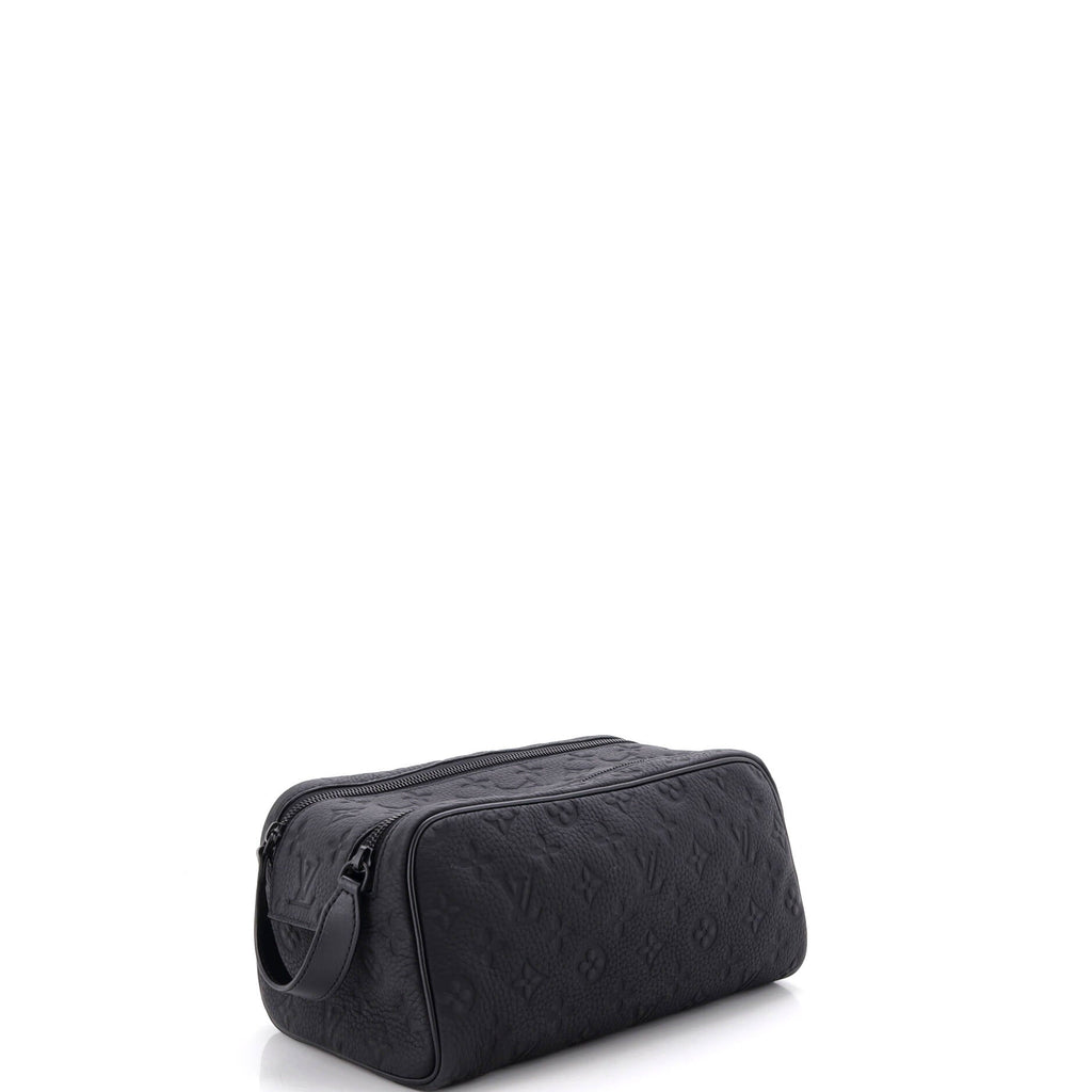 Dopp Kit Toiletry Pouch Taurillon Monogram Leather
