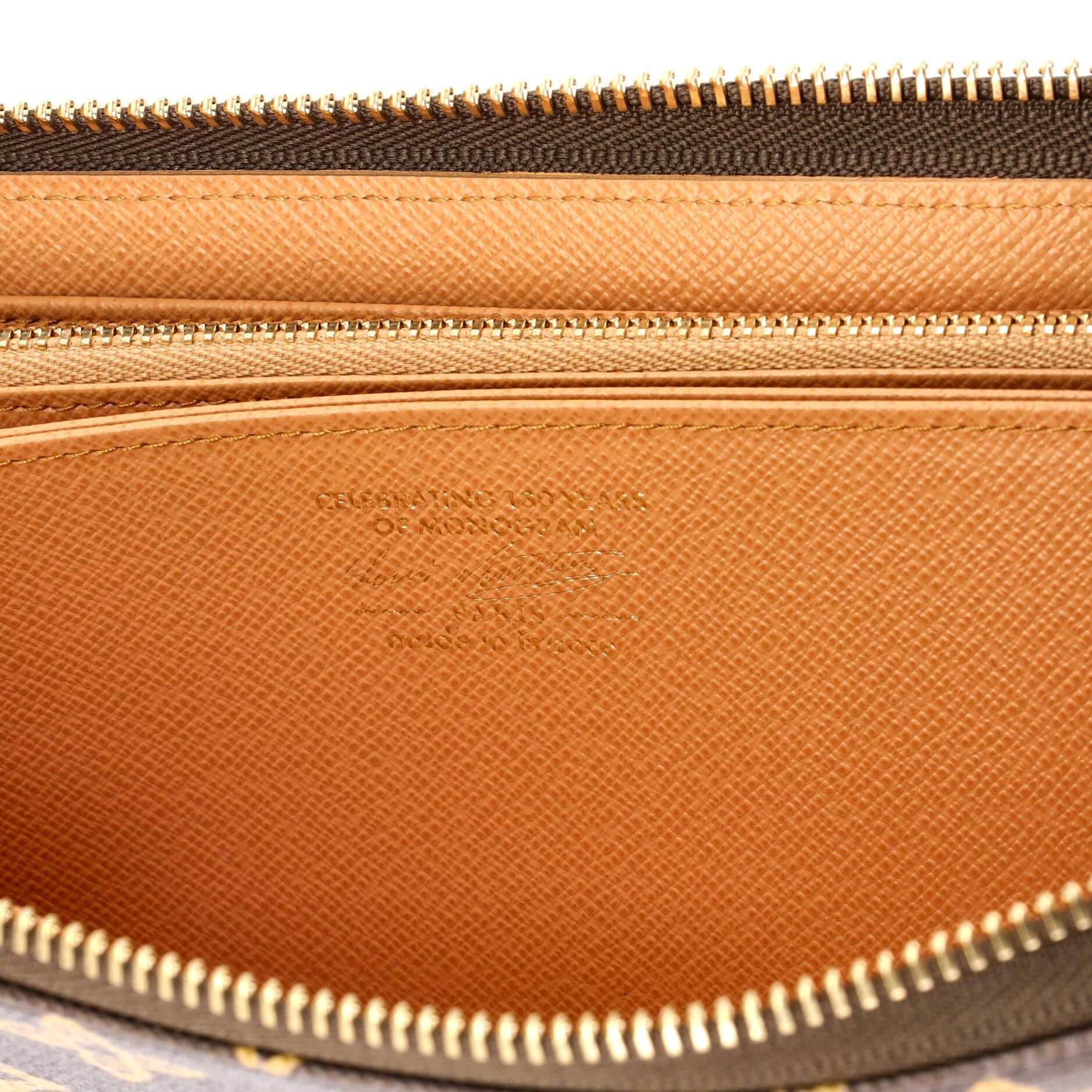 Zippy Wallet Monogram Origine Canvas