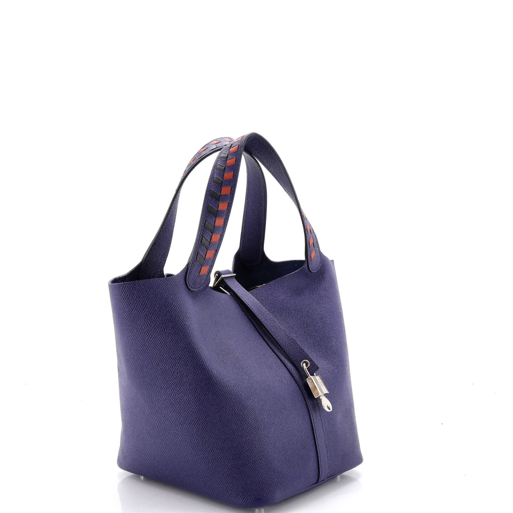 Picotin Lock Bag Tressage Epsom MM