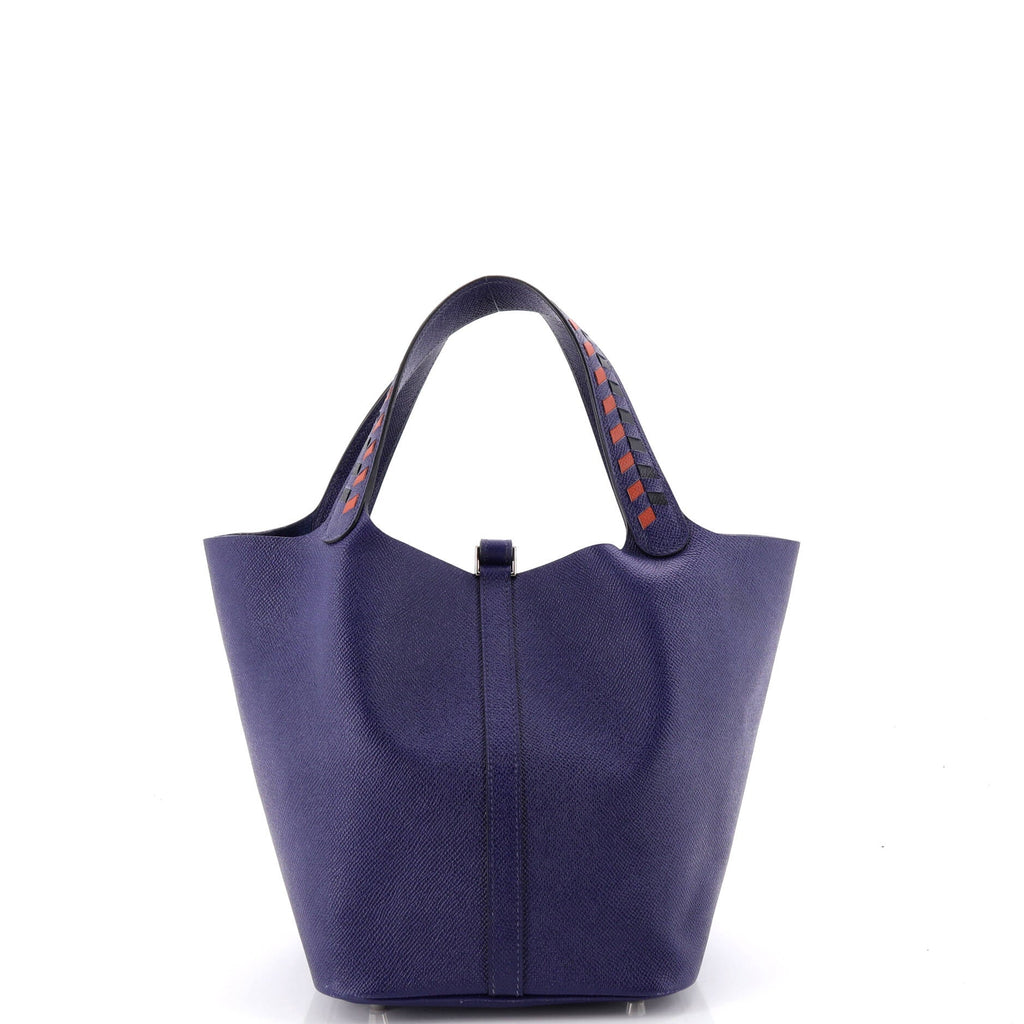 Picotin Lock Bag Tressage Epsom MM