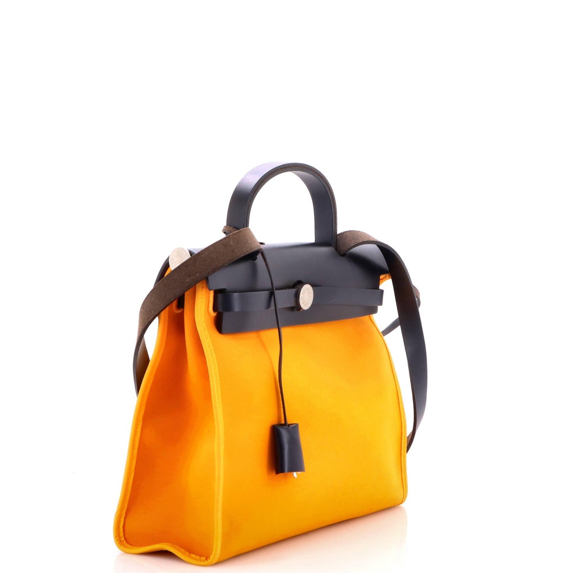 Herbag Zip Leather and Toile 31