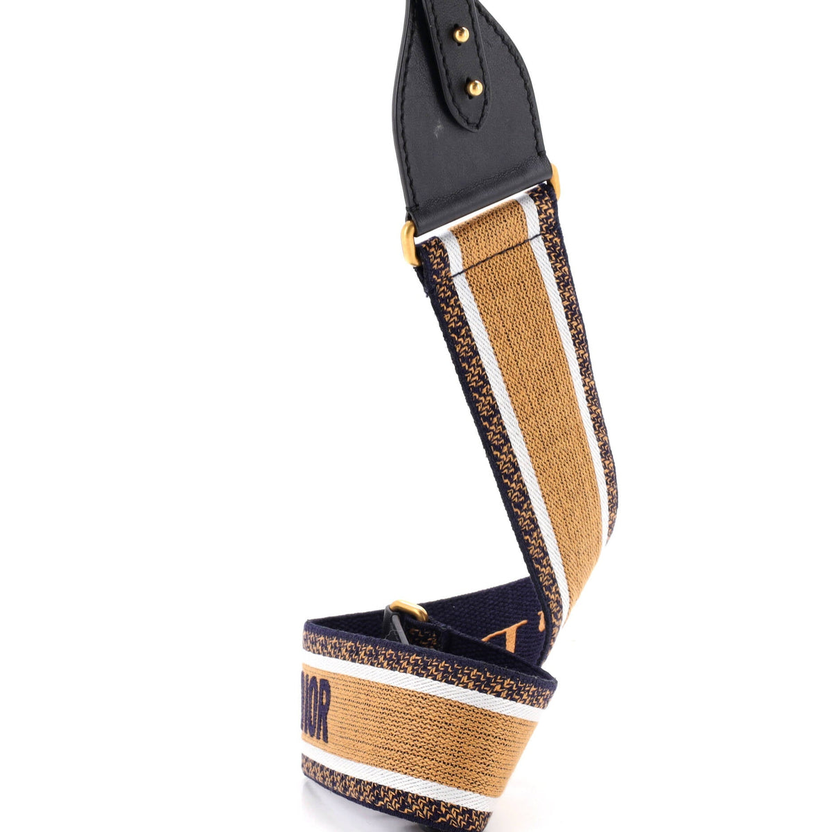Shoulder Strap Embroidered Canvas