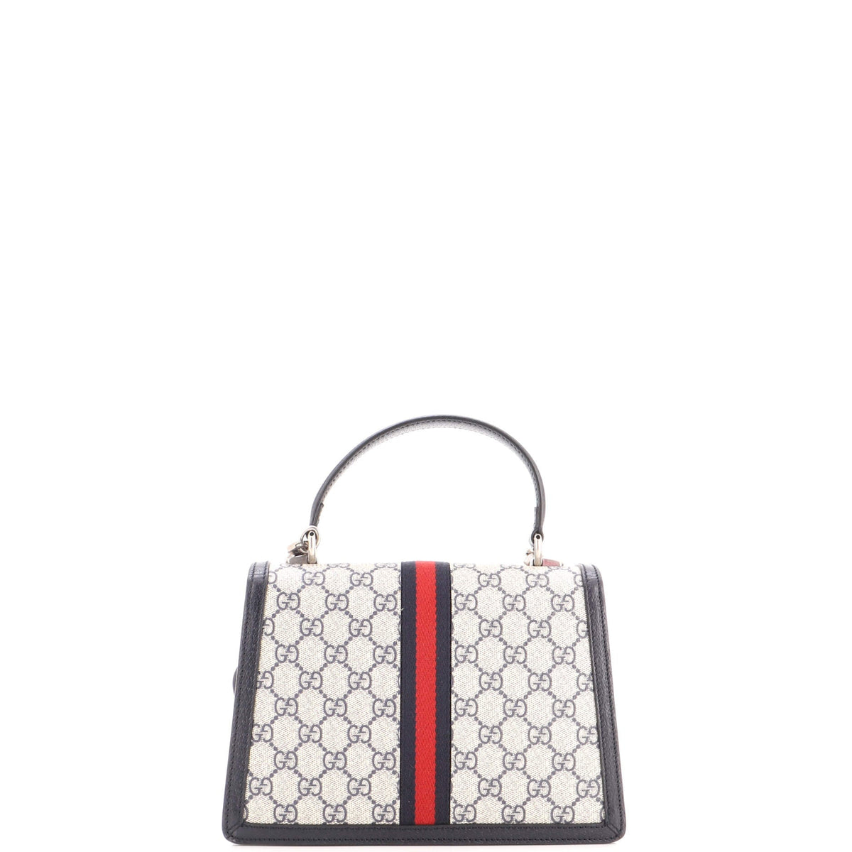 Ophidia Flap Top Handle Bag GG Coated Canvas Small