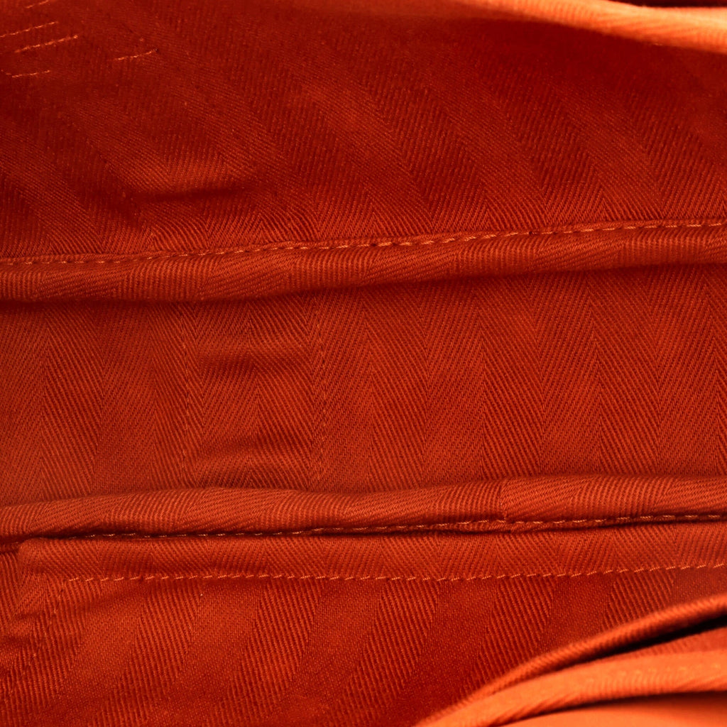 Valparaiso East West Bag Toile and Leather PM