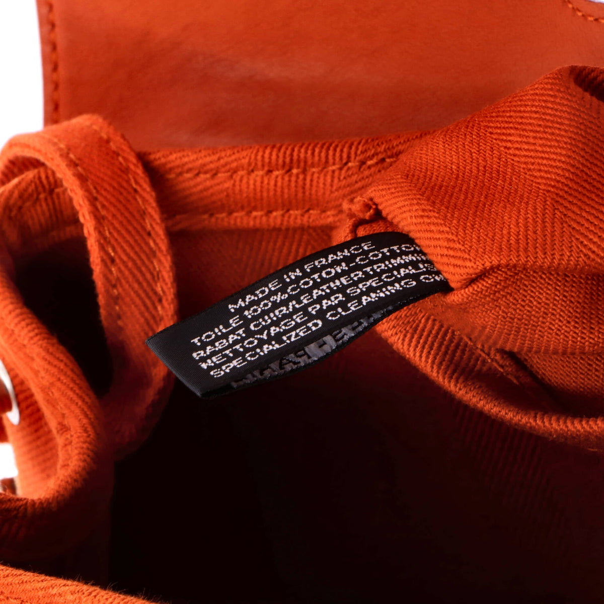 Valparaiso East West Bag Toile and Leather PM