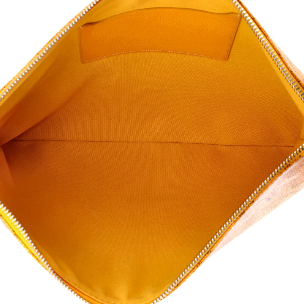 Senat Zip Pouch Coated Canvas MM