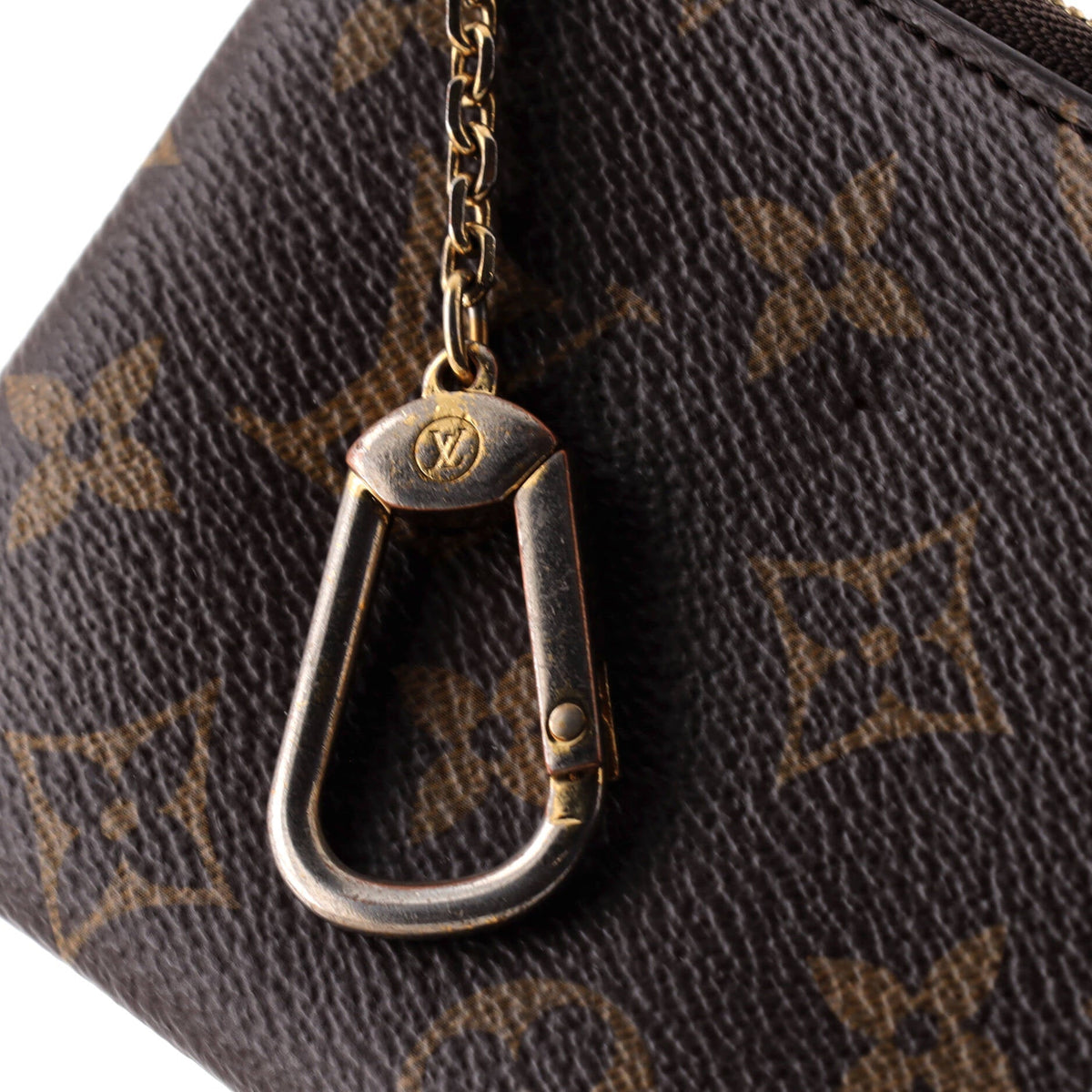 Key Pouch Monogram Canvas Small