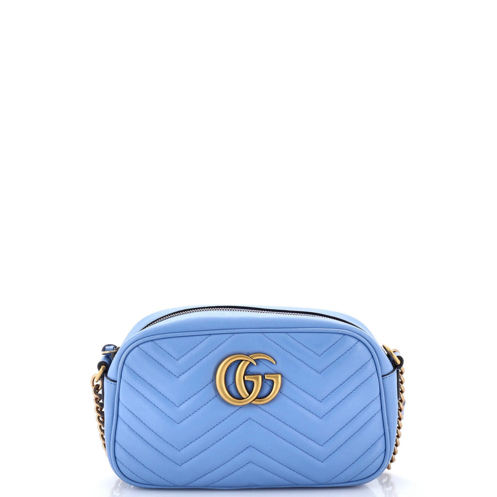 GG Marmont Shoulder Bag Matelasse Leather Small