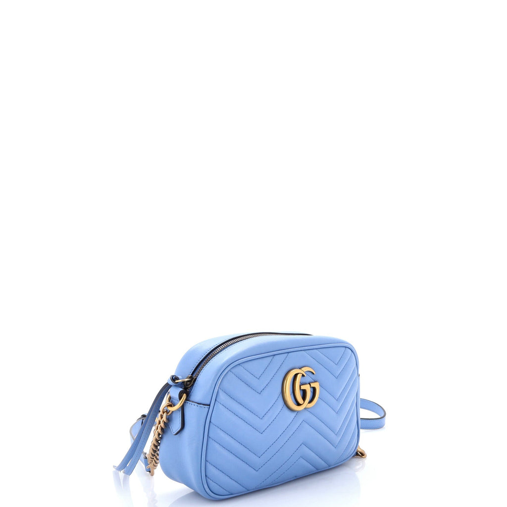 GG Marmont Shoulder Bag Matelasse Leather Small