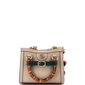 Diana NM Bamboo Handle Tote Leather Mini