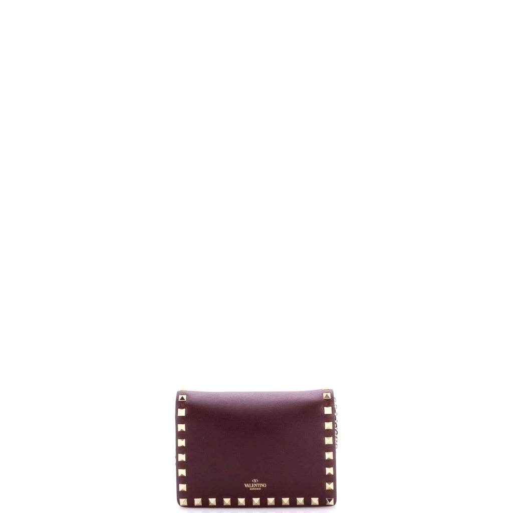 Rockstud Pouch Crossbody Bag Leather Mini