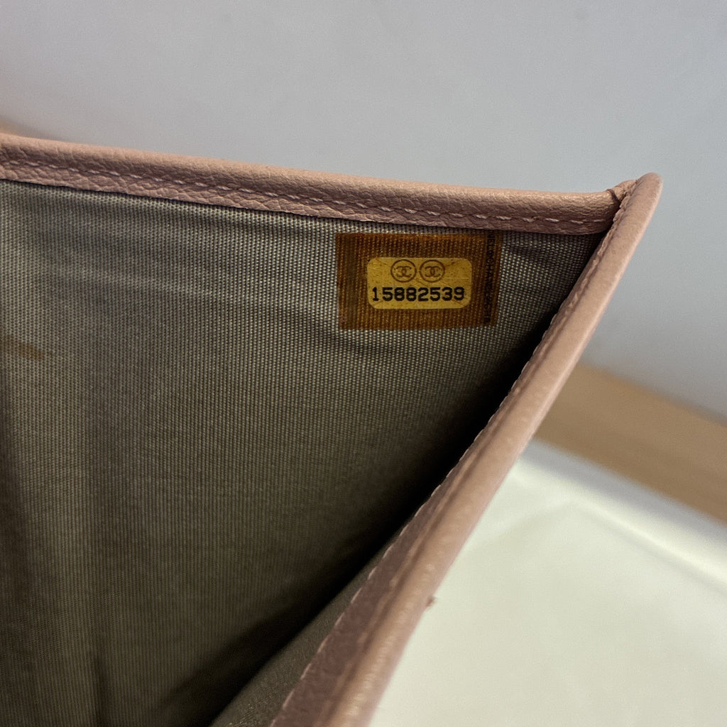 Camellia CC Flap Wallet Leather