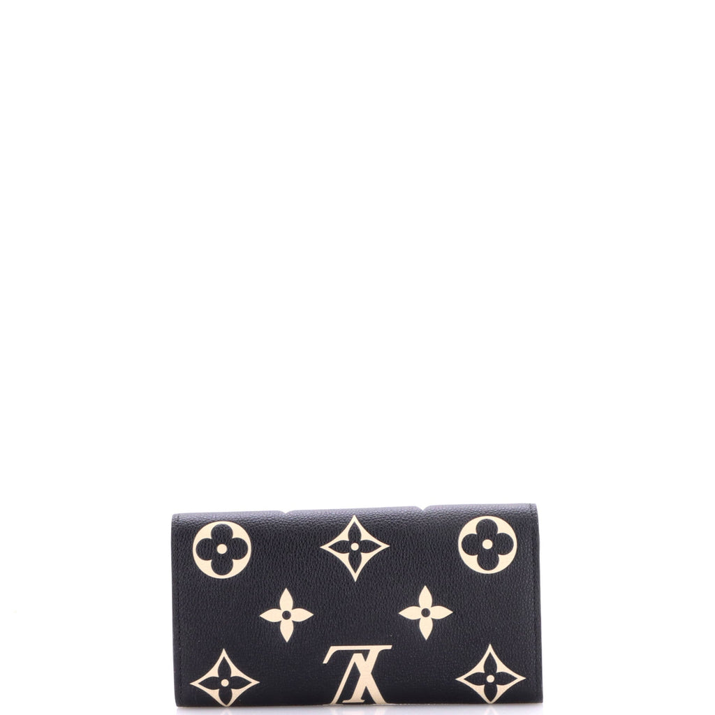 Sarah Wallet NM Bicolor Monogram Empreinte Giant
