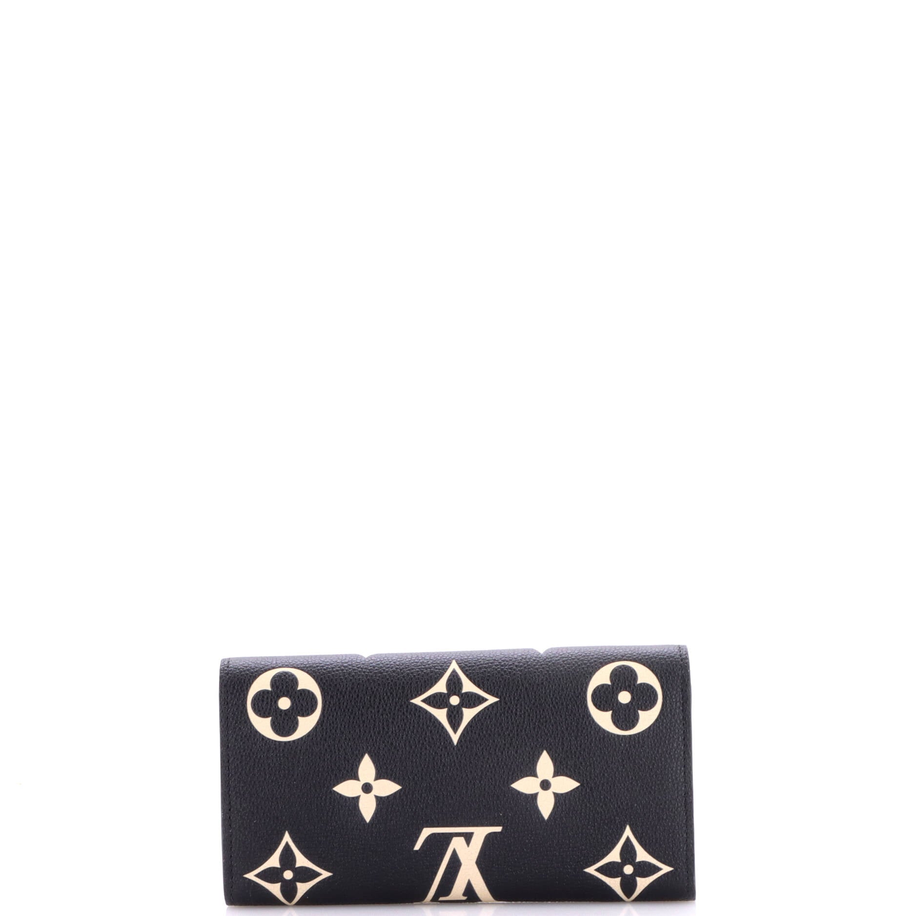 Sarah Wallet NM Bicolor Monogram Empreinte Giant