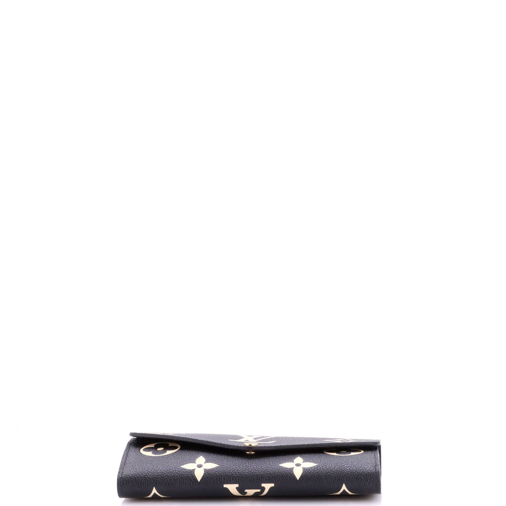 Sarah Wallet NM Bicolor Monogram Empreinte Giant