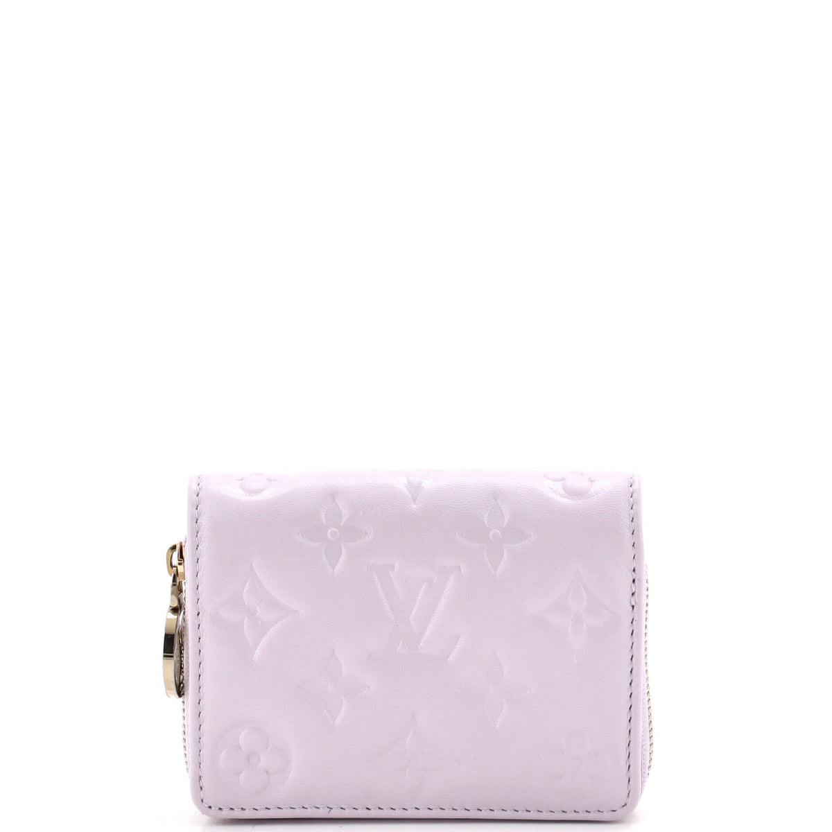 Coussin Lou Wallet Monogram Embossed Lambskin