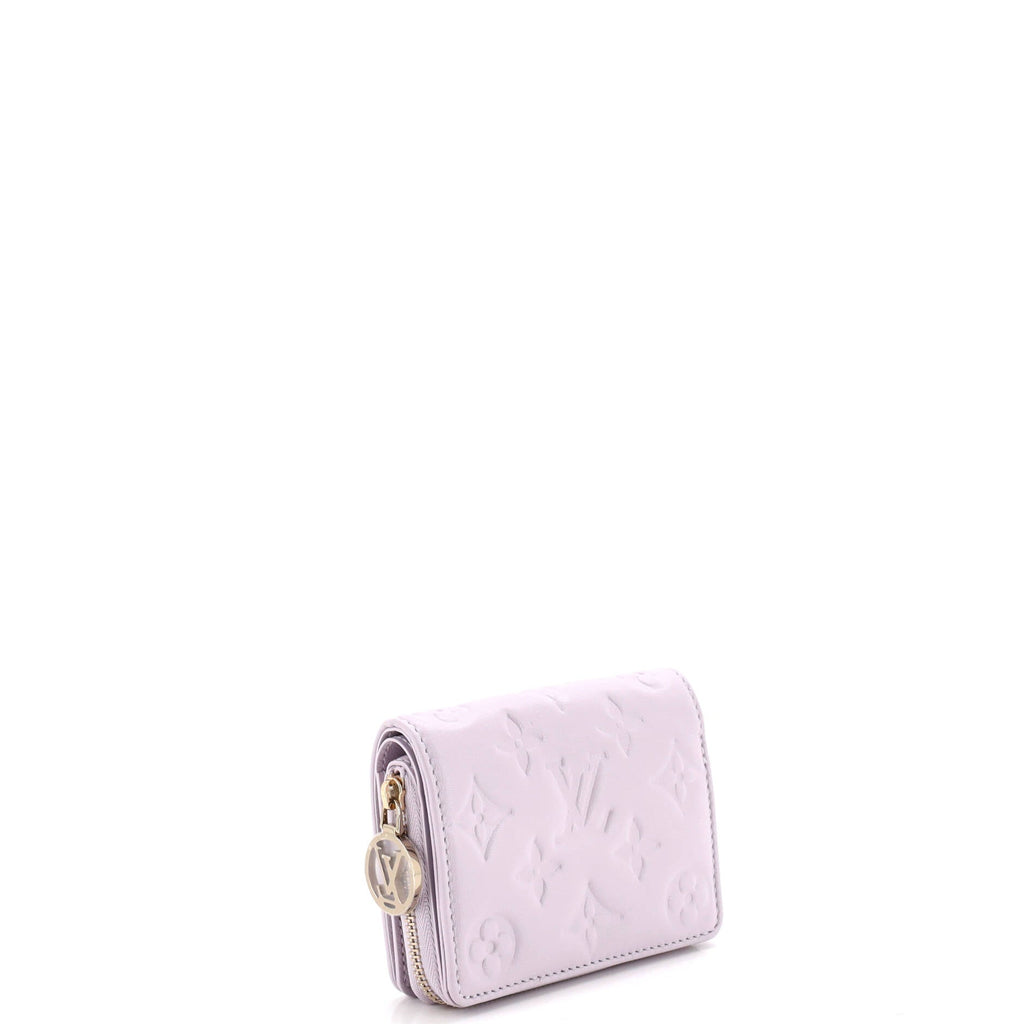 Coussin Lou Wallet Monogram Embossed Lambskin