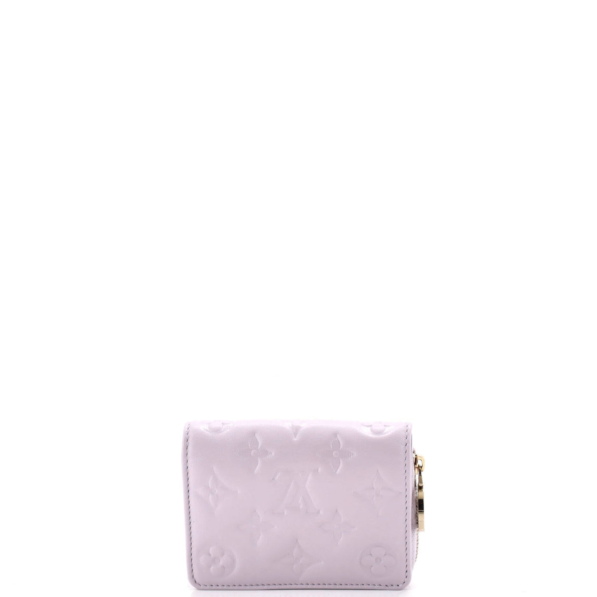 Coussin Lou Wallet Monogram Embossed Lambskin
